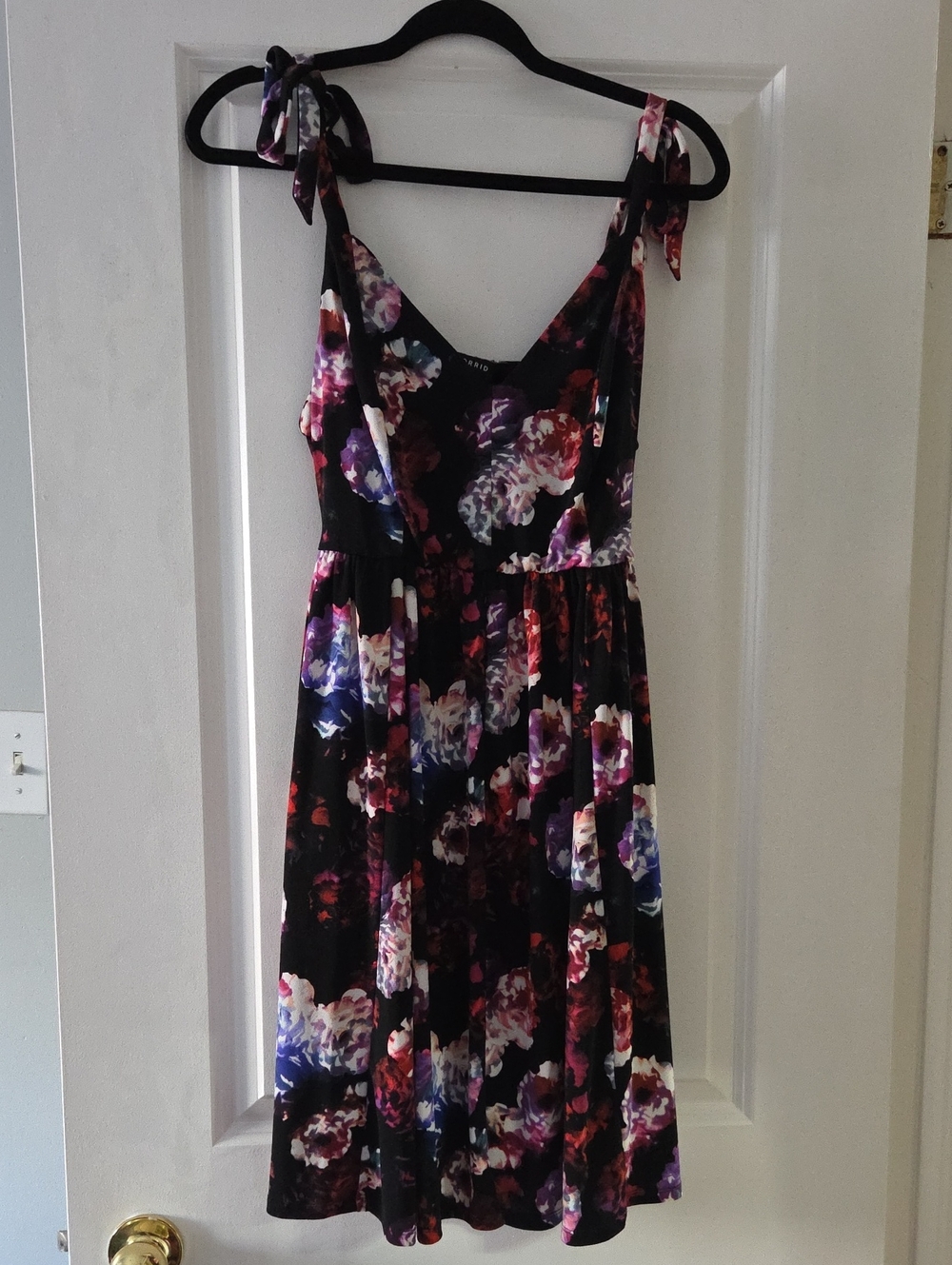 Torrid Floral Skater Dress Size 0